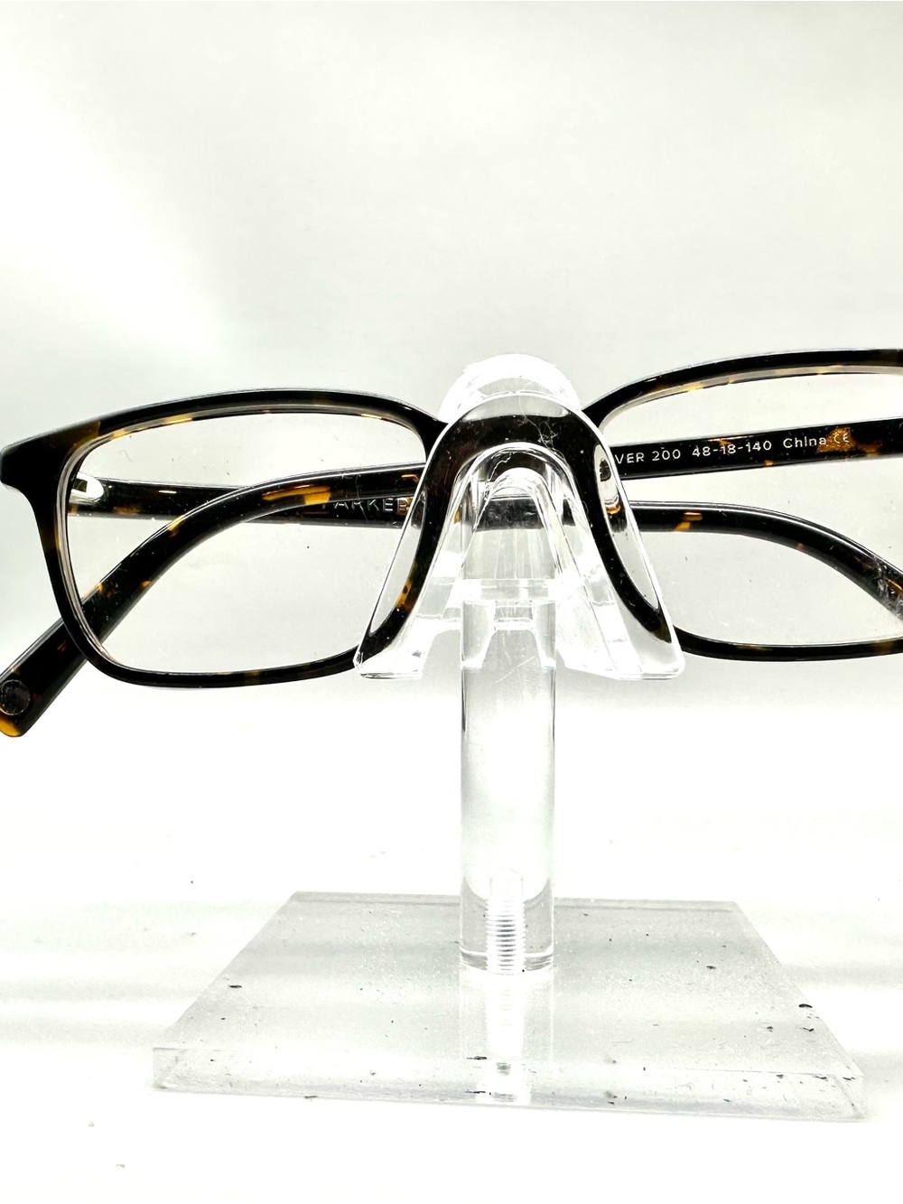 Warby Parker Oliver 200 Tortoise Shell Rectangular Eyeglasses Frames 48-18-140